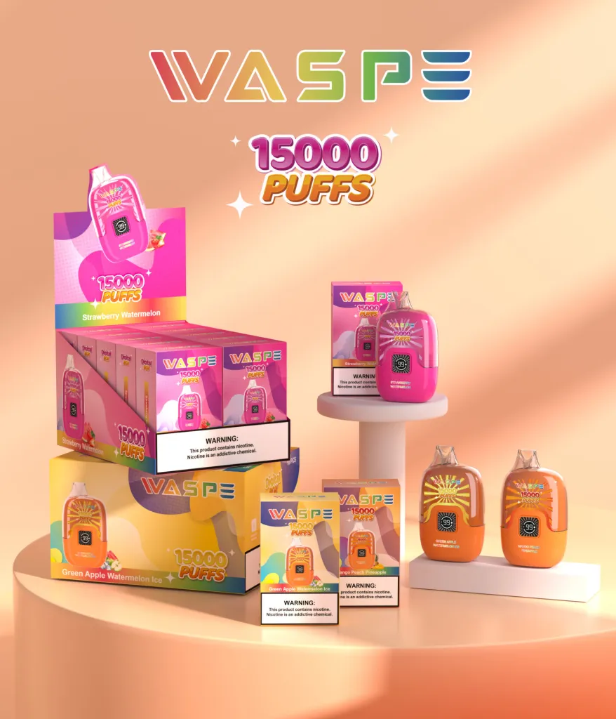 Waspe 15000 Puffs Digital Box Wholesale Suécia