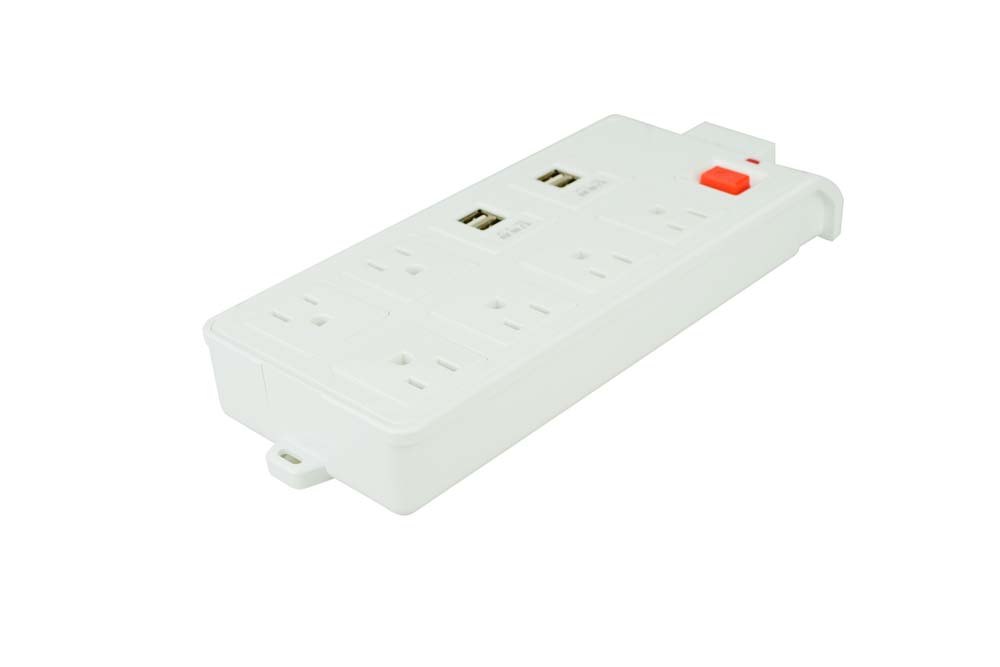 4 usb power strip 