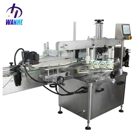 Wanhe ADLM-200 Double Sided Shampoo Bottle Labeling Machine