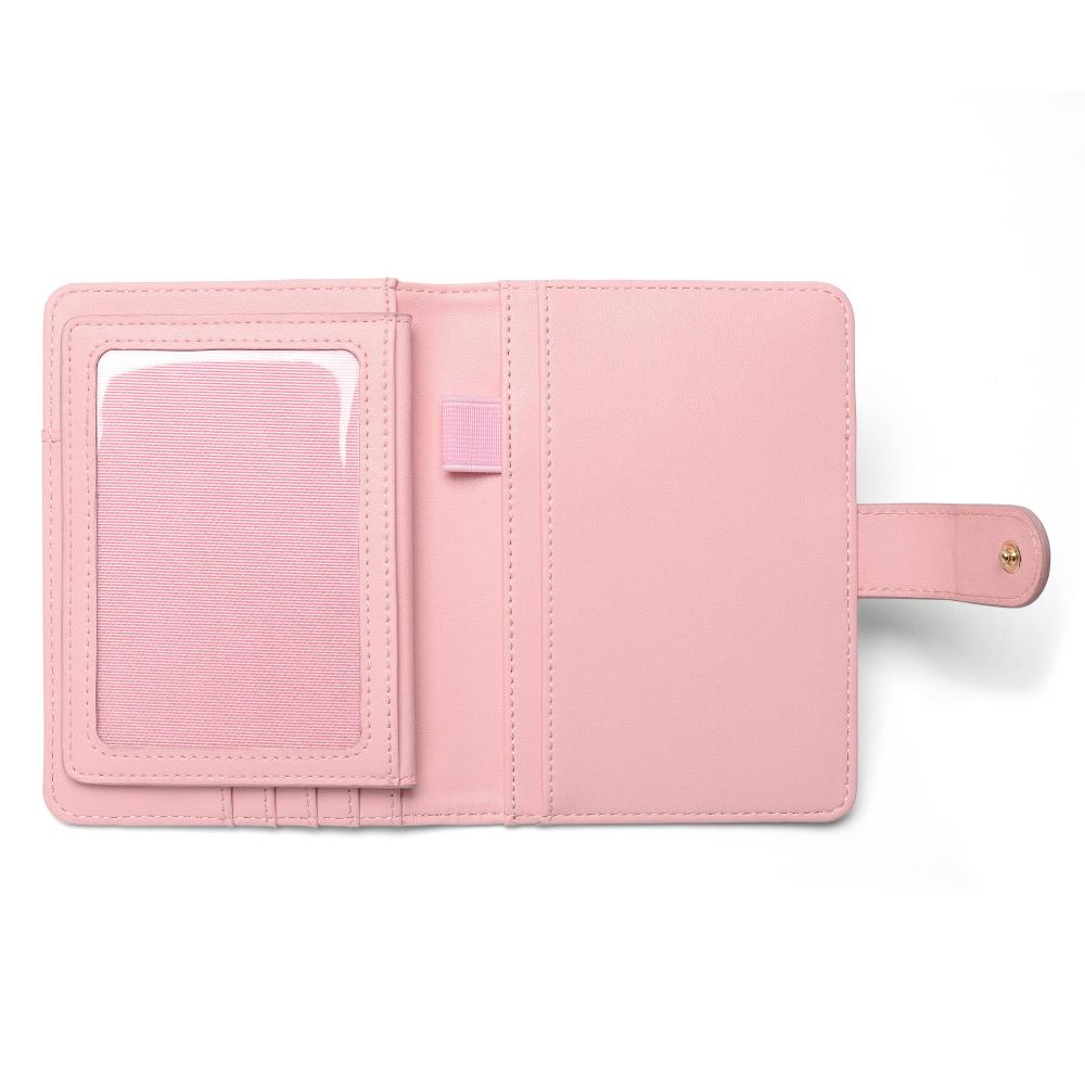 Direkt fabrikmustig angepasste Pink Pure Color Card -Kartenhalter