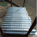 Anclaje de pilotes de tornillo galvanizado