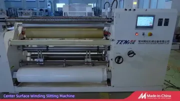 PLC Controlled Automatic Tension Film/Paper Slitting Machine