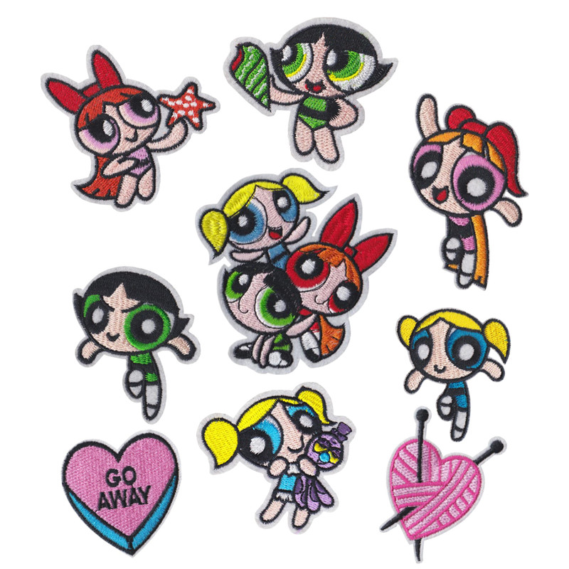 Cartoon Embroidery Iron On Patches