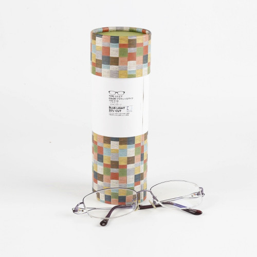 Personalized Round Cardboard Sunglasses Packaging Box