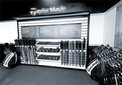 Wholesale Best Retail Shop Fittings Golf Club Display Stand