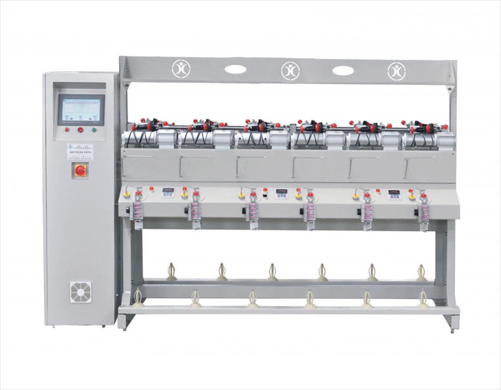 Machine de rembobinage du fil avant le tissage, le kint et la déformation