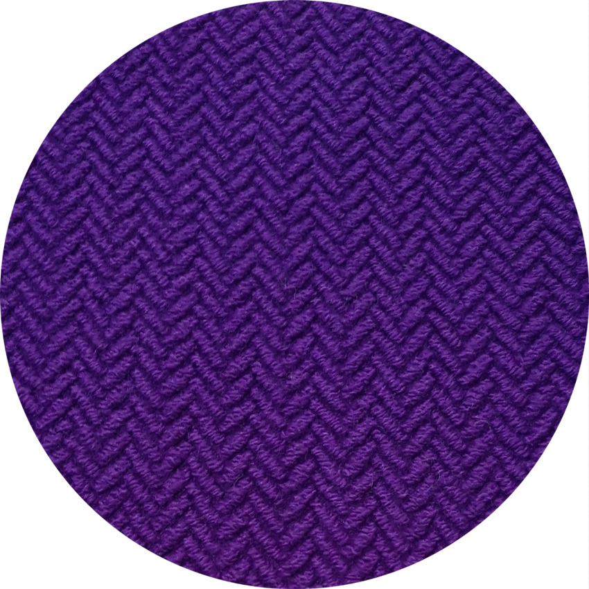 Knitted herringbone wool polyester fabric for garment