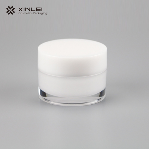 15 g Traditional Round Shape Cosmetic Acrylic Jar