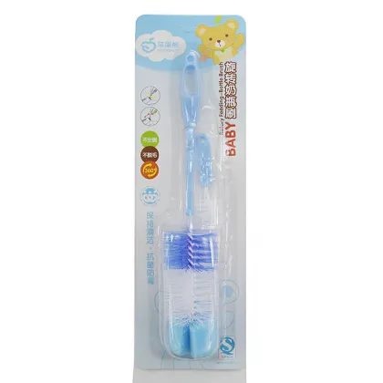 Apple Bear Factory Direct Sales Sponge Nipple Bottle Brush