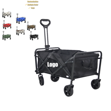 300KGS Capacity Custom Foldable Wagon: Your Ultimate Outdoor Camping Cart and Trolley Solution