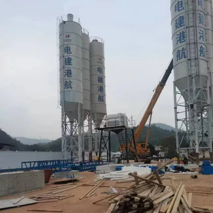 Fully Automatic Commercial Concrete Batching Plant