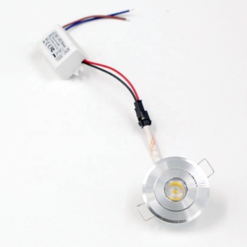 Closet LED Spot Lights 12V 3W Chip 6000K Silver