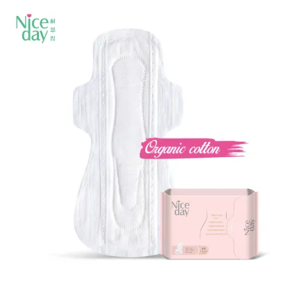 Best Disposable lady organic feminine pad cotton pad