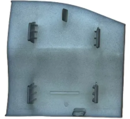 The grille under the front bar ventilation net is suitable for benz W247 247 885 6304