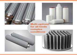 High Precision Industrial Cartridge Filters / Metal Stainle