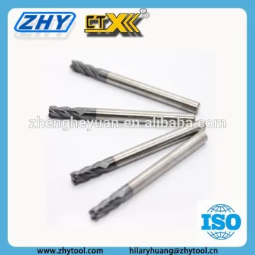 milling cutters solid hardness cnc machine cutting tools