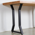 أرجل الطاولة المعدنية على شكل حرف H