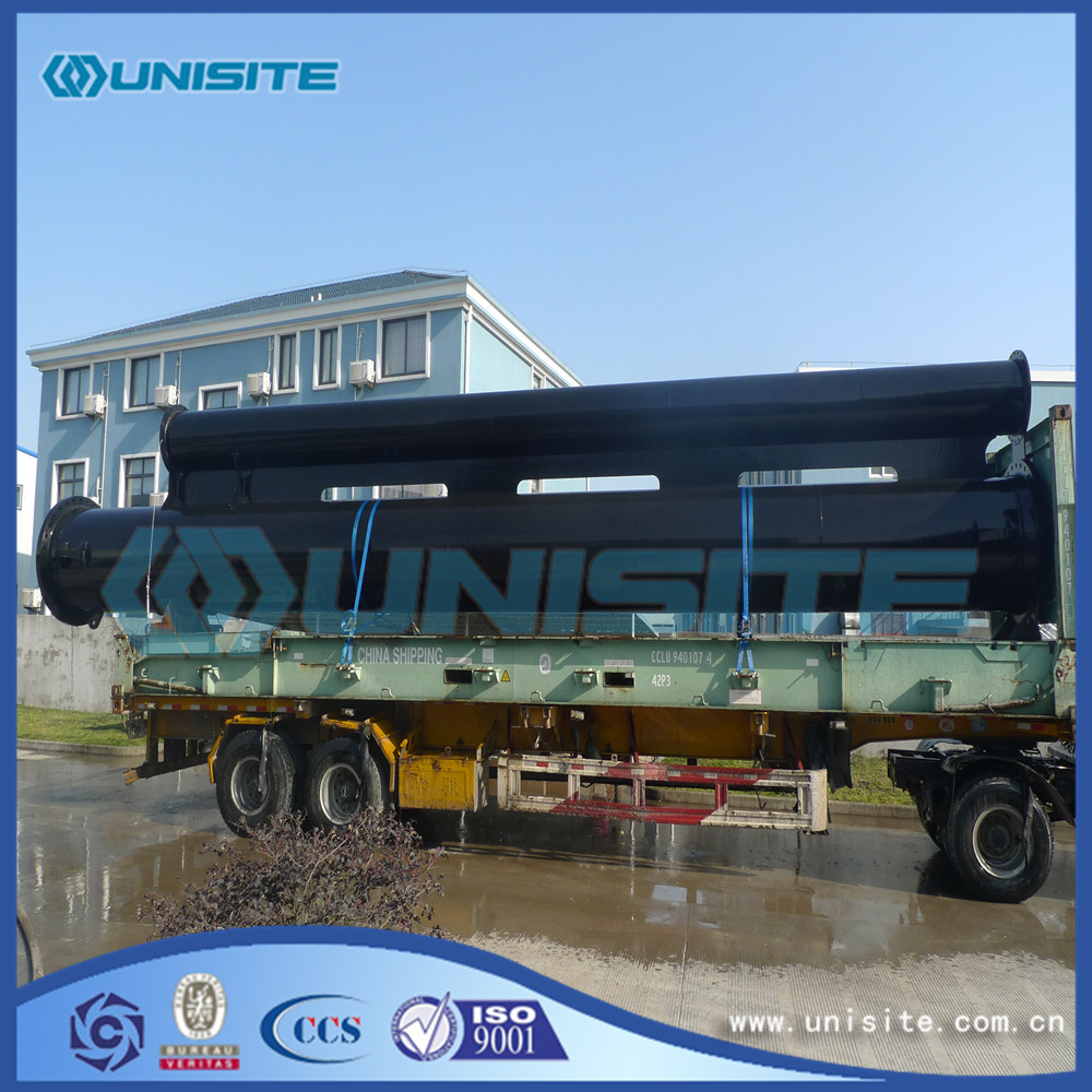 Steel dredging pipe suction