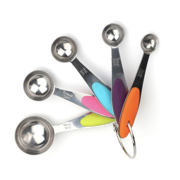 Factory Direct Silicone Handle Measuring Cup and Spoons - Kitchen Utensils