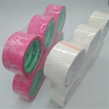 Color multisize hand packing tape for home use