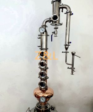 Commercial Alcohol Distiller Distillation Flute Column For Vodka, Whiskey, Gin, Rum Price