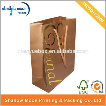 Printed logo reusable shopping bag