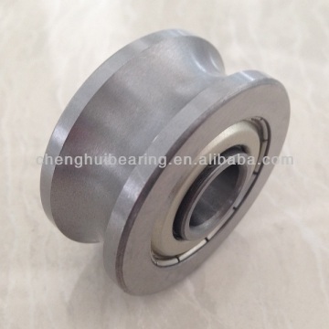 Penggelek trek dengan cincin luar yang diprofilkan LFR5201-14-zz, id 12mm, 40mm OD, wayar gage 14mm, baris double, perisai logam di kedua-dua belah