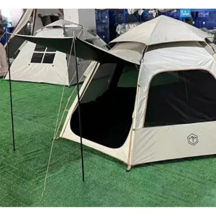 Hexagonal Tent: Automatic Wilderness Camping Picnic Shelter