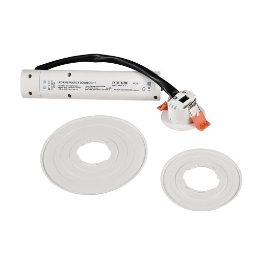 3W -LED -Notfall -Downlight automatische Notfallbeleuchtung