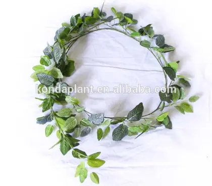 Hot selling artificial plastic ivy vines for home decoration