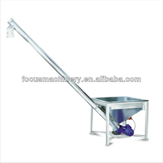 Adjustable Angle of Screw Conveyor