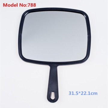 Miroir à main en plastique carré personnalisé