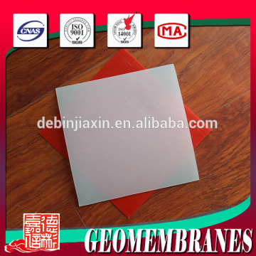 Smooth HDPE/LDPE/PVC/EVA/LLDPE geomembrane liner for dam