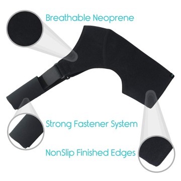 Keselamatan Adjustable Shoulder Support Brace untuk Tendonitis