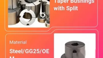 Industrial Bushing and Mechanical Component Adapter