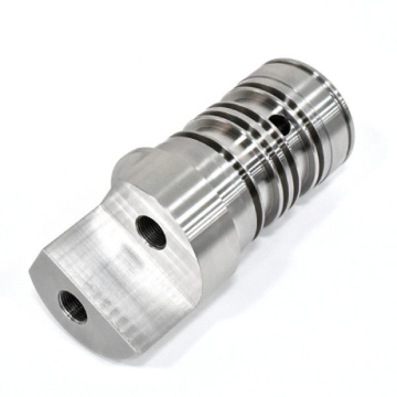 Pièces tournées de précision OEM CNC, adaptateur fileté usiné