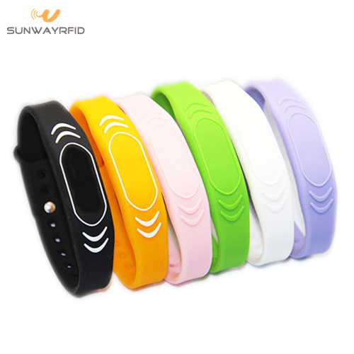2018 New Logo Printing NFC Wristband