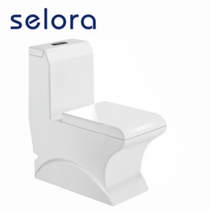 one piece toilet comfort height cistern clearance