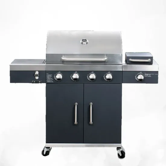 Portable Camping Gas BBQ Barbecue Smoker Portable Tabletop Charcoal Grill