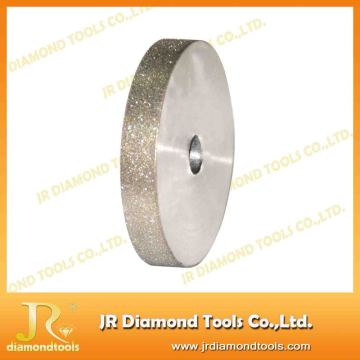 Wood turning use electroplate CBN flat grinding wheel straight across