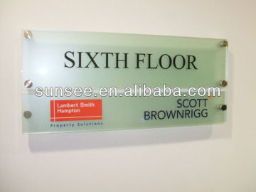 directional signs, elegant acrylic sign, LEDSIGN-029