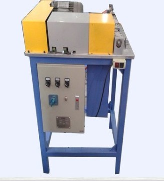 Semiautomatic turning machine for heating element