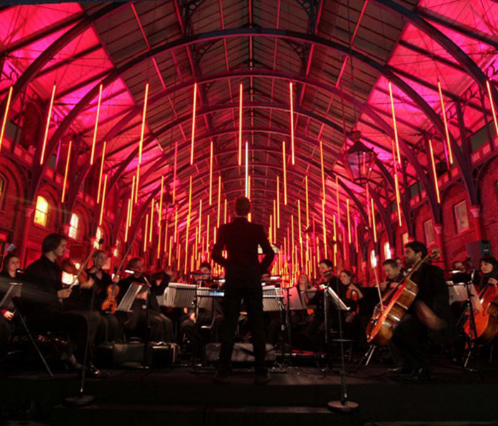 3D tube for concert