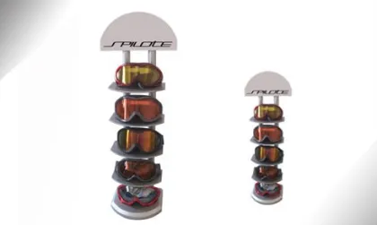 ski goggles display