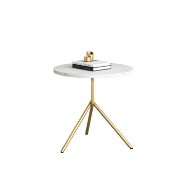 Modern Rectangular Round Metal Tube Base Side Table & Coffee Table: Stylish Furniture Solutions