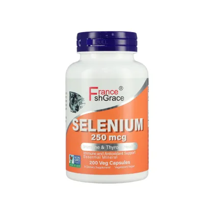 Selenium Supplement 250 mcg Support Immune Function Capsules