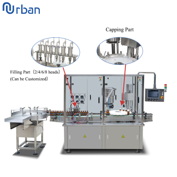 Automatic Small Vials Filling and Capping Machine
