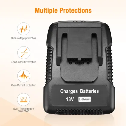 Ridgid 18V Battery Charger - Replacement for AC840087P, R840087, R840083
