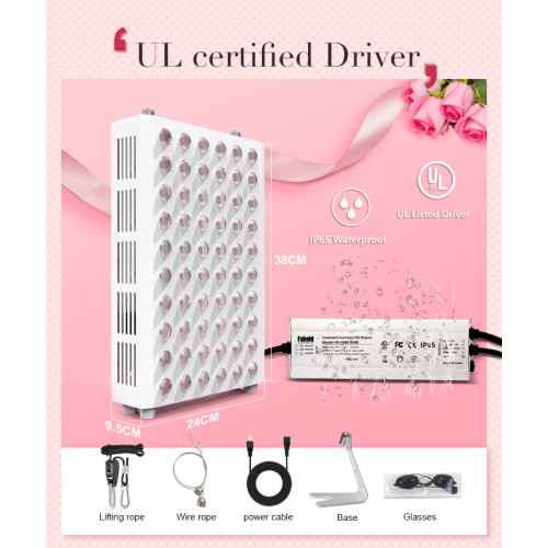 Bonliter Skin Renew 660nm 850nm Red Light Therapy Lamp beauty Device