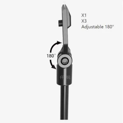 QANVEE Aquarium Algae Razor Scraper Blade Cleaning Tool and Brush Set for Rapid Algae Removal